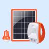 Lanterne solaire portable P7 avec panneaux solaires et chargeur pour téléphone portable