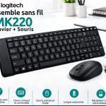 Ensemble Souris-Clavier 𝗟𝗼𝗴𝗶𝘁𝗲𝗰𝗵 𝗠𝗞𝟮𝟮𝟬